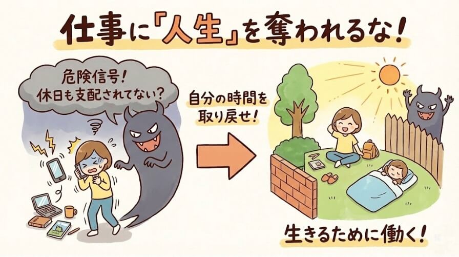 仕事に「人生」まで奪われてはいけない