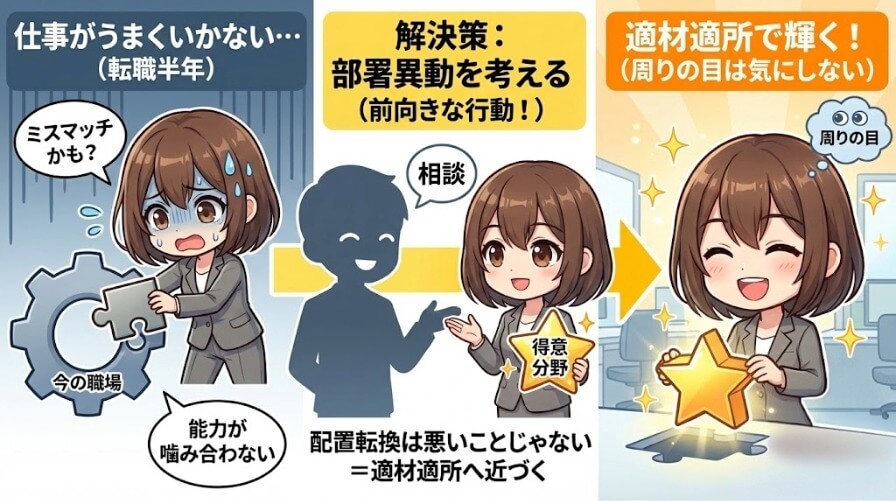 部署異動を考える