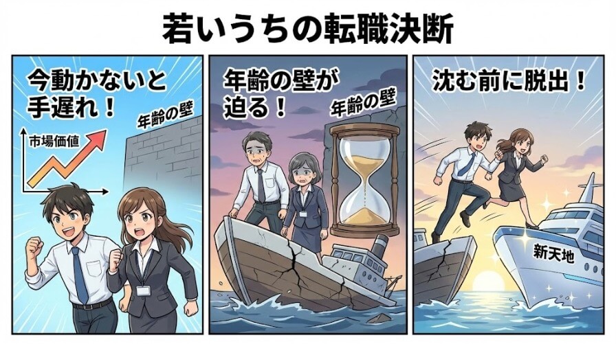 若いうちに動かないと「手遅れ」になると知っているから