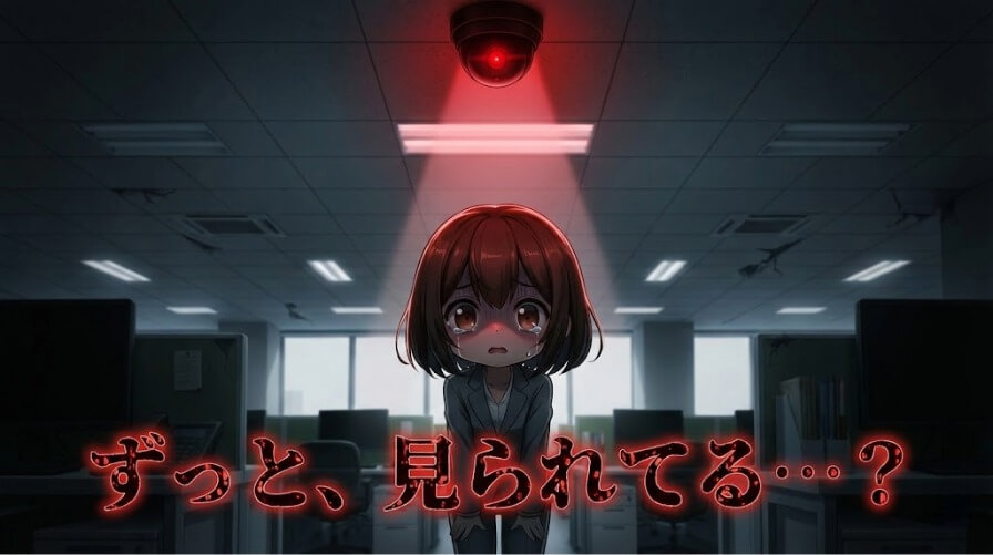 【監視カメラが気持ち悪い】会社内監視の理由と！心理的な影響5選