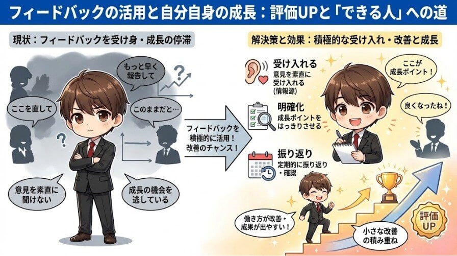 フィードバックの活用と自分自身の成長