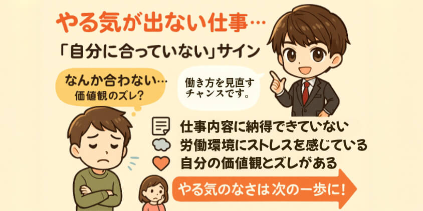 やる気が出ない仕事に、どんな意味があるのか?