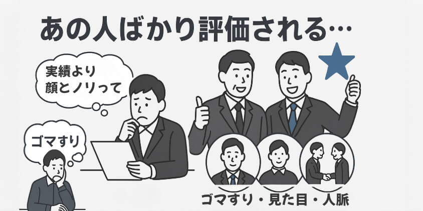 なんであの人ばかり評価されるの?と思った瞬間