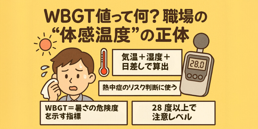 WBGT値って何?職場の“体感温度”の正体