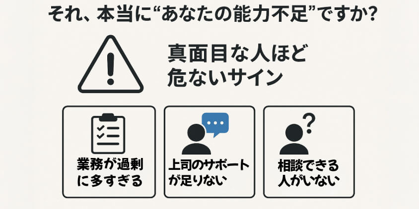 それ、本当に“あなたの能力不足”ですか?