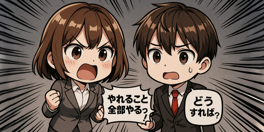 人手不足地獄から抜け出すための行動とは？