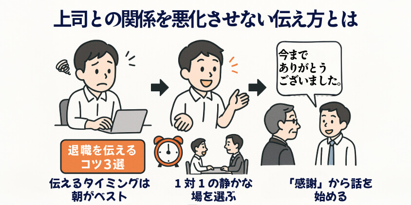 上司との関係を悪化させない伝え方とは