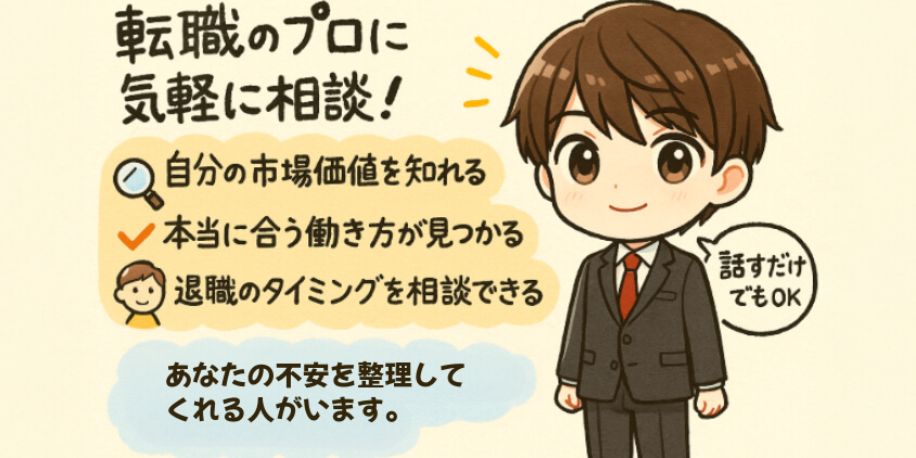 プロの力を借りてモヤモヤを整理しよう
