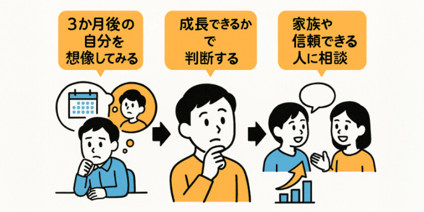「続けるべきか」の判断基準とは？