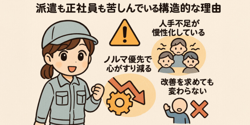 派遣も正社員も苦しんでいる構造的な理由