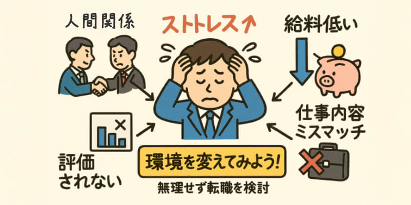 人間関係・評価・待遇への不満