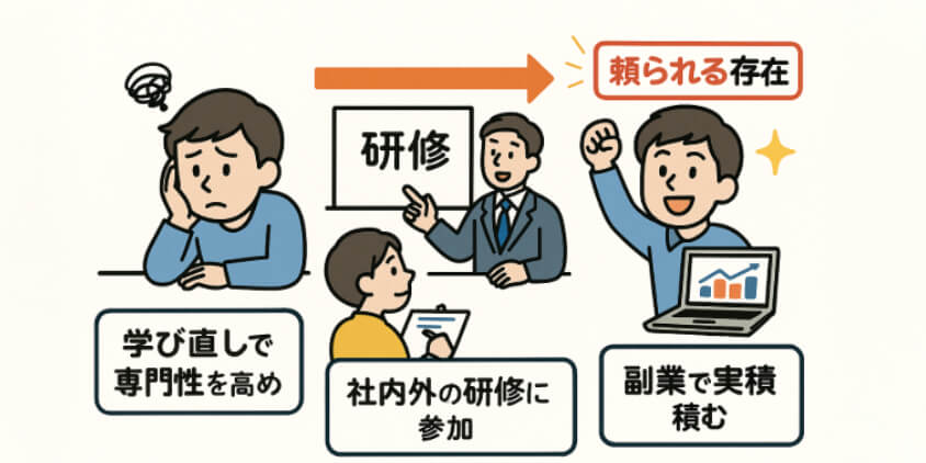 スキルアップで環境を変える可能性