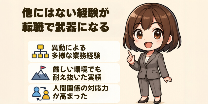 “他にはない経験”が転職で武器になる