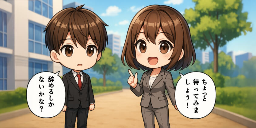 辞めるしかないと感じた時に考えるべきこと
