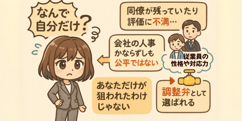「自分だけ?」と感じたときに知っておきたい会社の論理