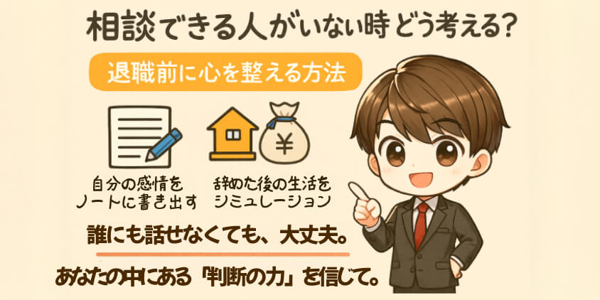 相談できる人がいない時、どう考える?