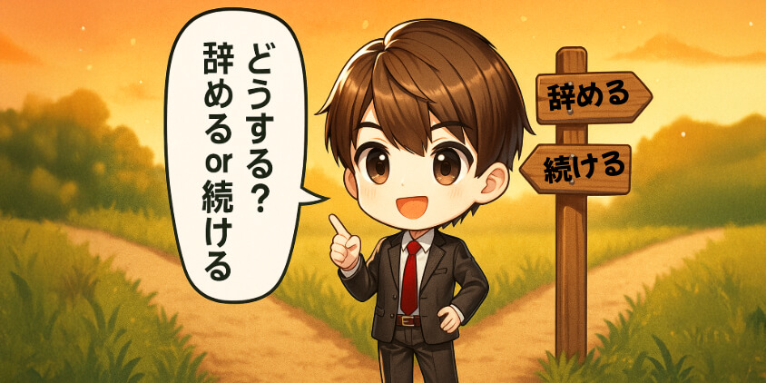 辞めるべきか続けるべきか迷ったら