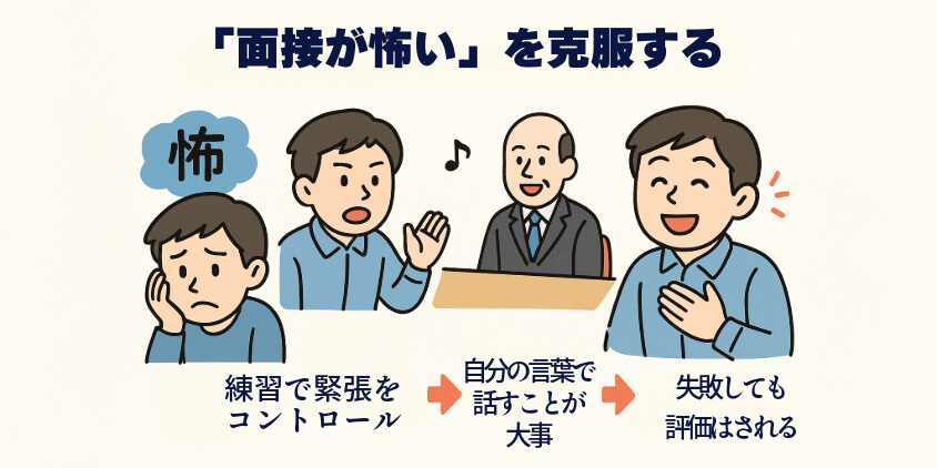 「面接が怖い」を克服するコツと考え方