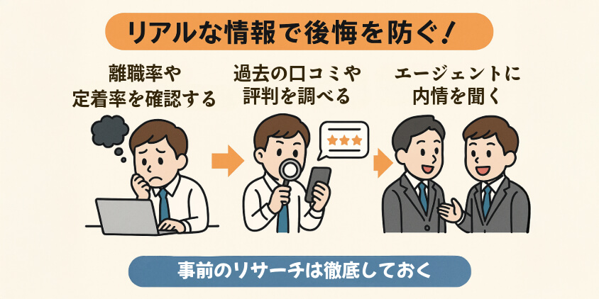 ブラック企業に当たらないための見極め方は?