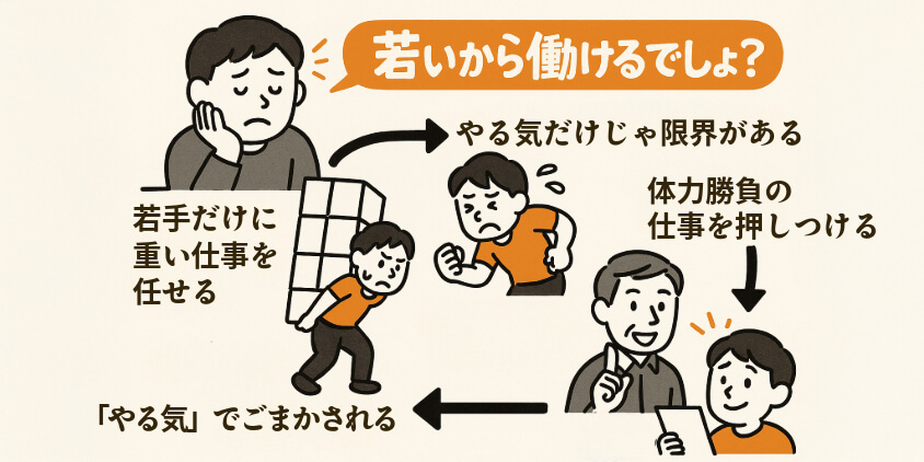 「若いから働けるでしょ?」という空気がつらい