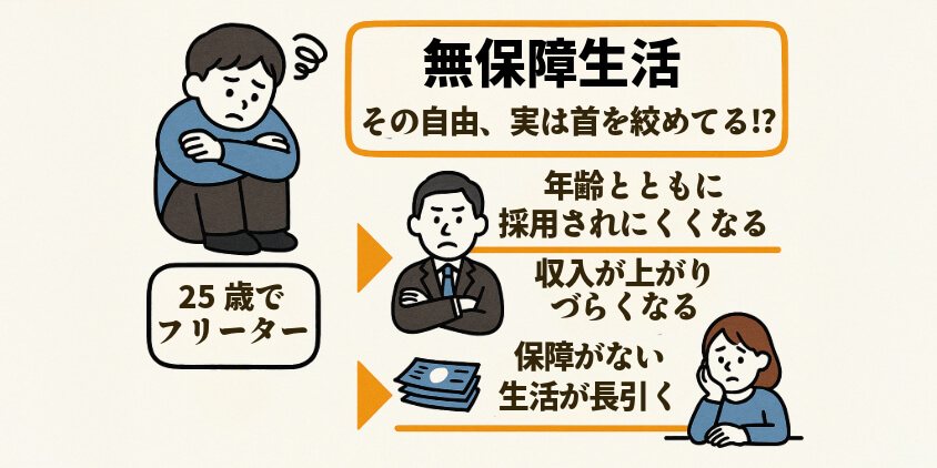 就職せずに続けた先にある“将来のリアル”とは