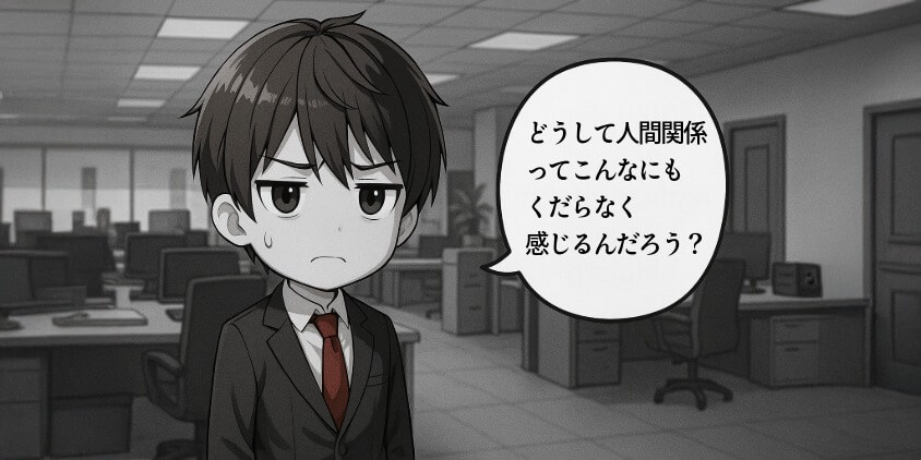 なぜここまで人間関係がくだらなく感じるのか？