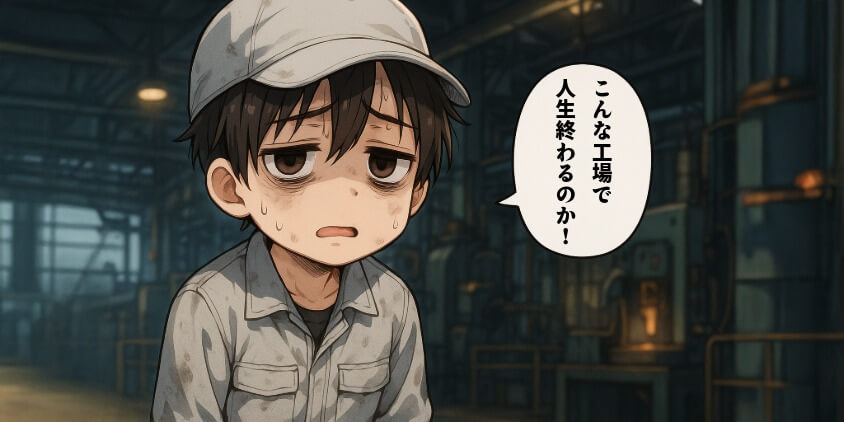 高卒工場勤務は人生終わり?