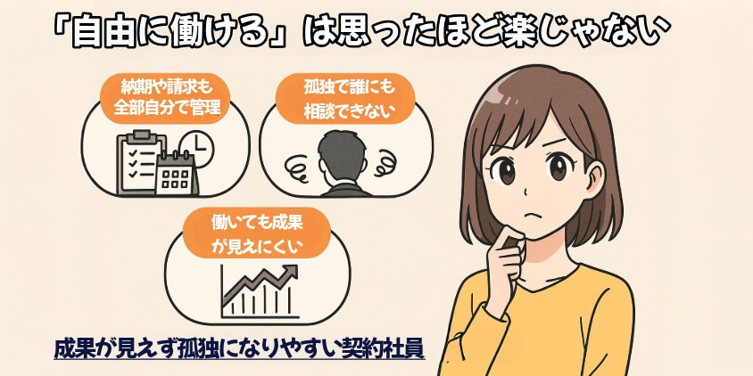 「自由に働ける」は思ったほど楽じゃない