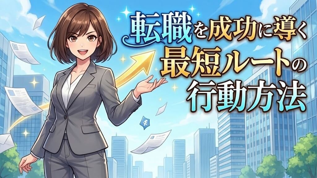 転職を成功に導く最短ルートの行動方法