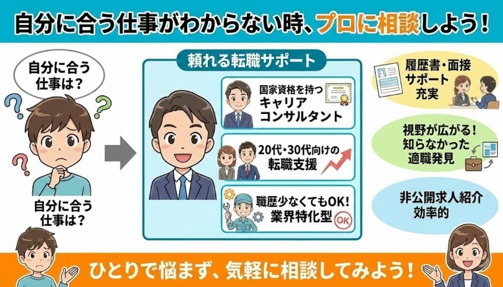 自分に合う仕事を紹介してくれるサービスの活用方法