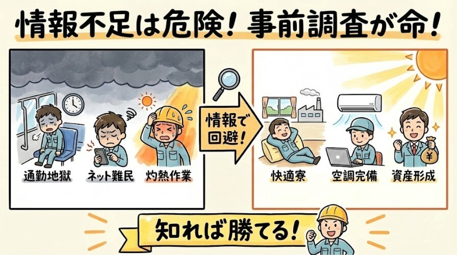 事前に分かれば避けられた失敗ってある？