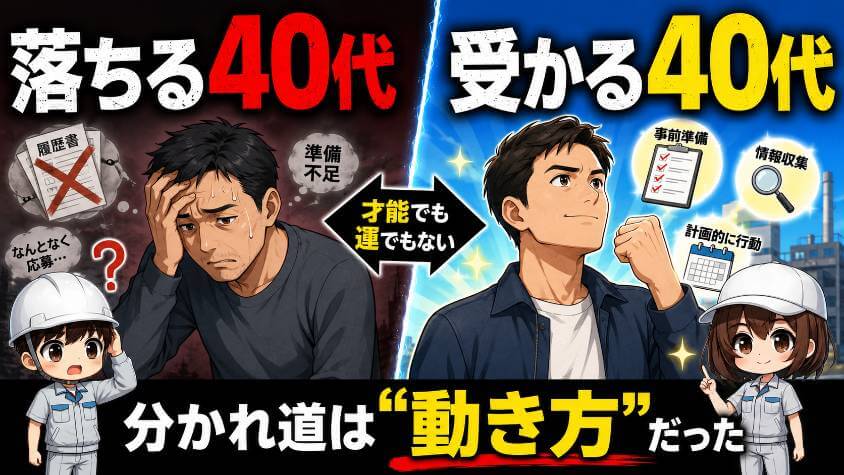 大門が見てきた「落ちる40代」と「受かる40代」の分かれ道